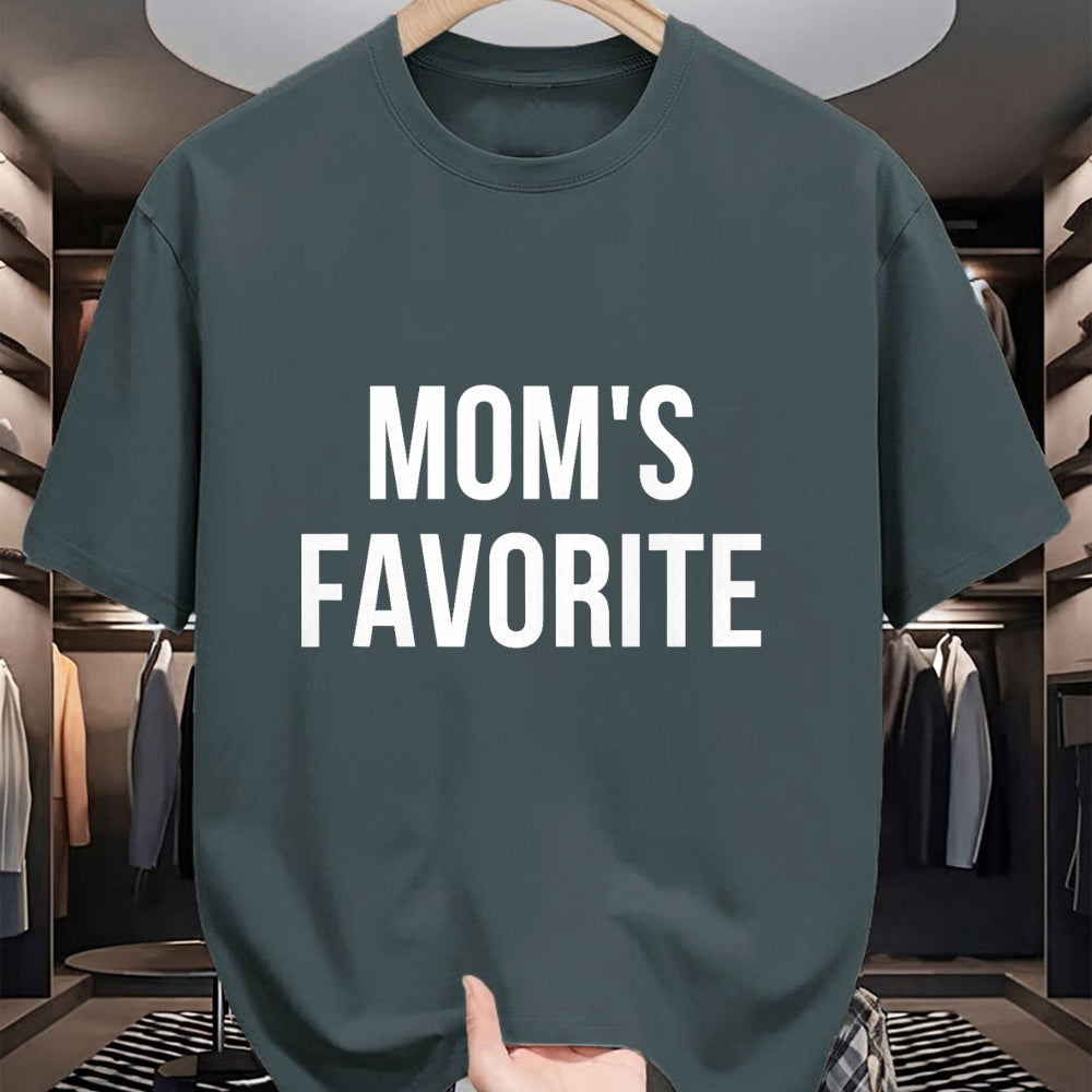 Gift for Mom Shirt, Funny Mom Unisex T-Shirt/Hoodie/Sweatshirt HLT00 - Moms Favorite T-Shirt