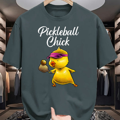 Funny Pickleball Shirt, Pickleball Lover Unisex T-Shirt/Hoodie/Sweatshirt HLT00 - Funny Pickleball Art For Women Girl Paddle Sport Chick Lover T-Shirt