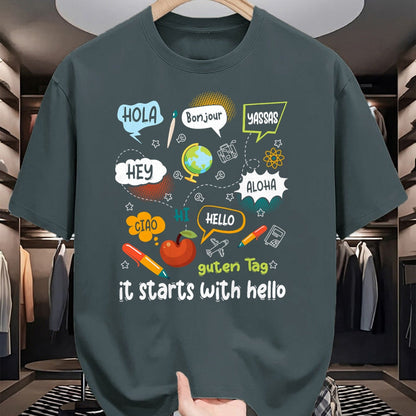 Best Teacher Shirt, Funny Teacher UnisexT-Shirt/Hoodie/Sweatshirt HLT00 - Fri-Yay Happy Friday Funny Weekend Teacher Back to School T-Shirt, Men, Black, 3X-Large
