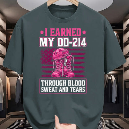 Proud Veteran Shirt, Funny Veteran UnisexT-Shirt/Hoodie/Sweatshirt HLT00 - Female Veteran T-Shirt
