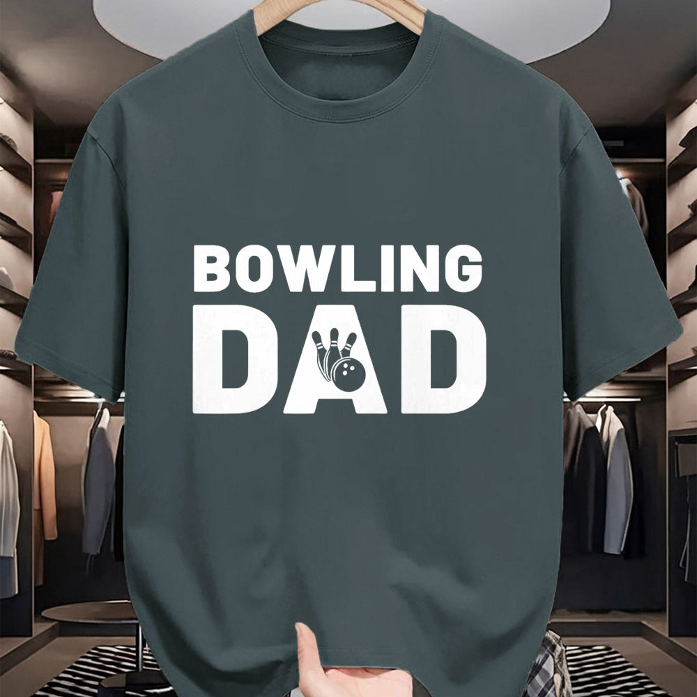 Gift for Dad Shirt, Funny Dad Unisex T-Shirt/Hoodie/Sweatshirt HLT00 – Funny Fathers Day Bowling Dad Bowling Lover Proud Dad T-Shirt