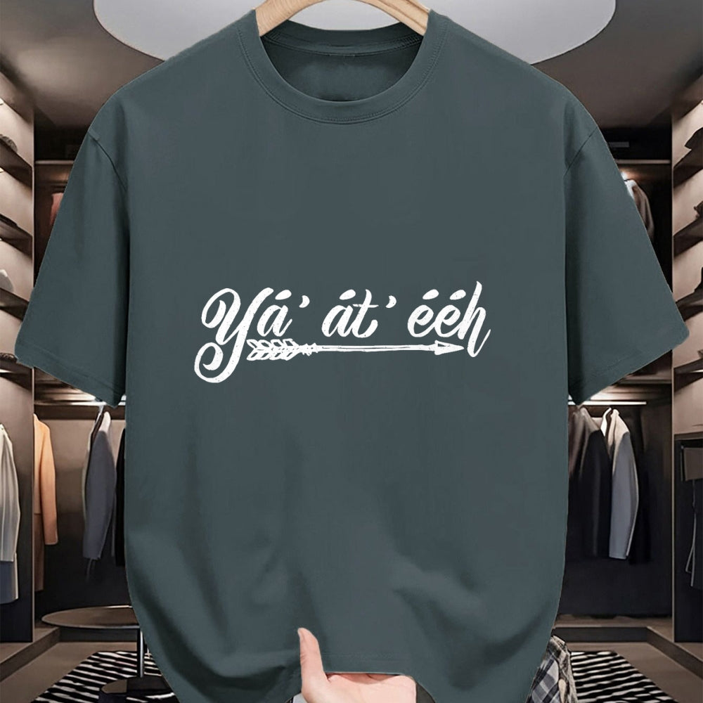 Native American T-Shirts, Vintage Native American Unisex T-Shirt/Hoodie/Sweatshirt HLT00 - Native Navajo Ya_at_eeh It Is Good American Tribal Greetings
