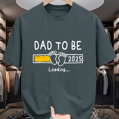 Gift for Dad Shirt, Funny Dad Unisex T-Shirt/Hoodie/Sweatshirt HLT00 – Dad To Be 2025 Dad est 2025 Daddy To Be Promoted to Daddy T-Shirt