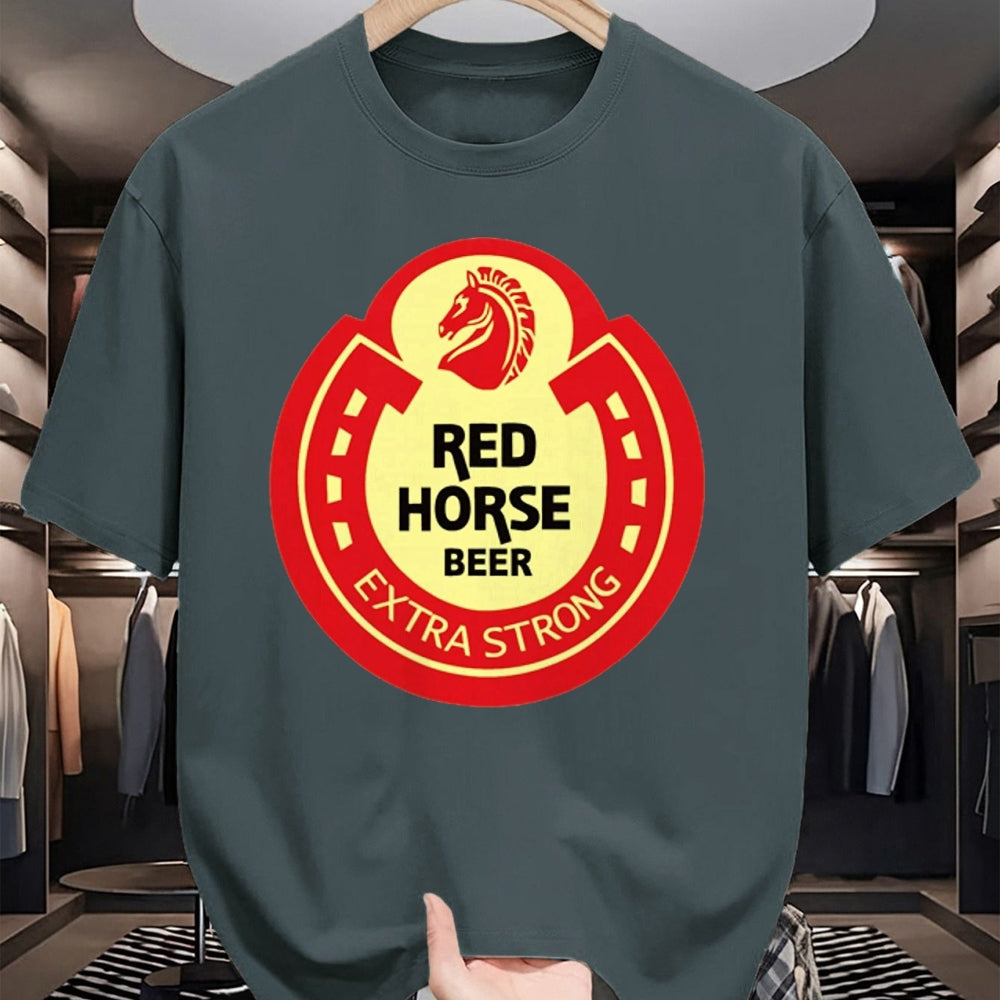 Best Horse Lover Shirt , Funny Horse UnisexT-Shirt/Hoodie/Sweatshirt HLT00 - Red Horse T-Shirt, Men, Black, 3X-Large