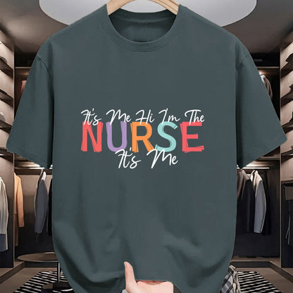 Funny Nurse Shirt, Nurse Unisex T-Shirt/Hoodie/Sweatshirt HLT00 - Nursing humor Its Me Hi I'm The Nurse RN ER NICU LPN T-Shirt