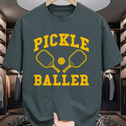 Funny Pickleball Shirt, Pickleball Lover Unisex T-Shirt/Hoodie/Sweatshirt HLT00 - Funny Pickle baller Quote Paddleball Pickleball Player retro T-Shirt