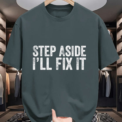 Best Mechanic Life Shirt, Funny Mechanic UnisexT-Shirt/Hoodie/Sweatshirt HLT00 - Step Aside I'll Fix It Fixing Themed Gift for Handy Guys T-Shirt