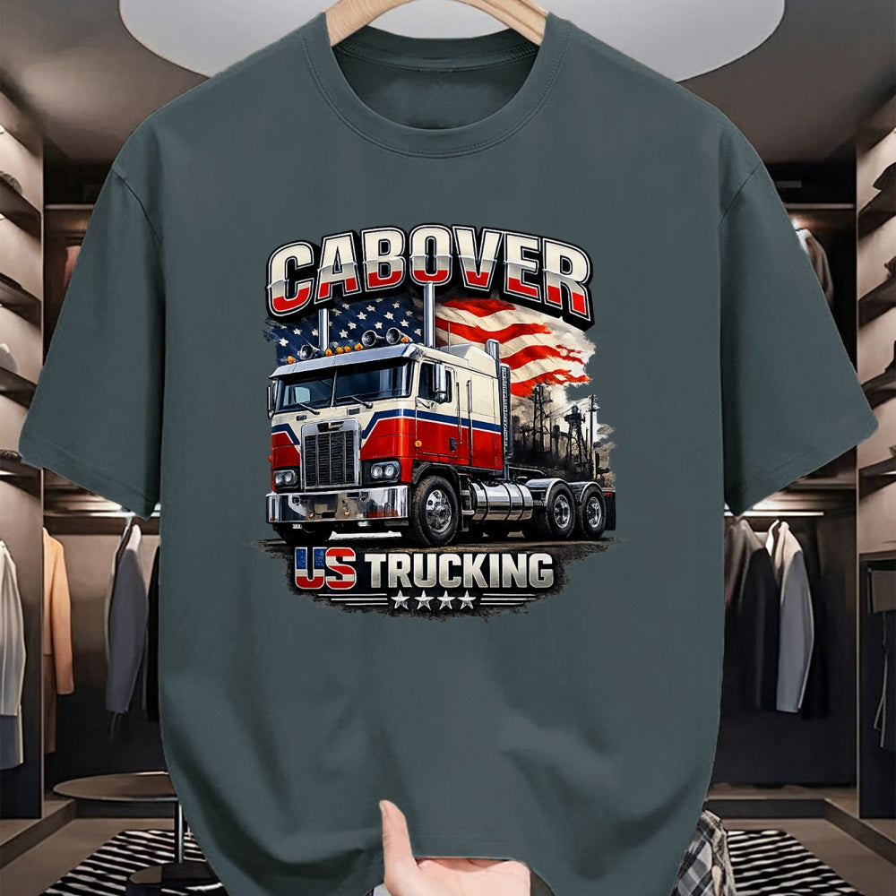 Best Truck Driver Life Shirt, Funny Trucker UnisexT-Shirt/Hoodie/Sweatshirt HLT00 - US Truck Cabover Us Trucking Trucker Outfit Driver T-Shirt