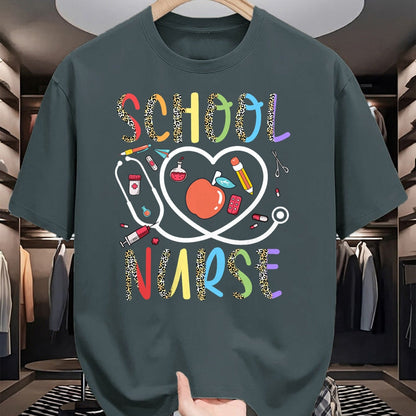 Funny Nurse Shirt, Nurse Unisex T-Shirt/Hoodie/Sweatshirt HLT00 - School Nurse Appreciation Nursing Nurse Day & Nurse Week T-Shirt