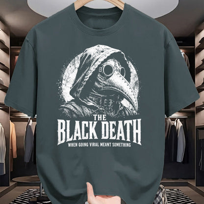 Best Doctor Shirt, Funny Doctor UnisexT-Shirt/Hoodie/Sweatshirt HLT00 - The Black Death When Going Viral Meant Something Plague Dr T-Shirt