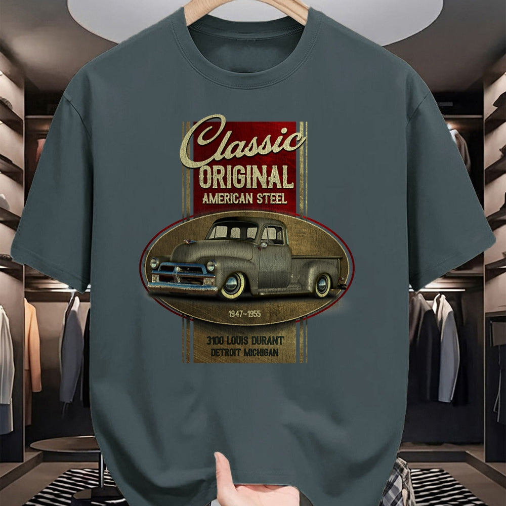 Best Thanksgiving Family Shirt , Funny Thanksgiving UnisexT-Shirt/Hoodie/Sweatshirt HLT00 - Vintage Classic Original American Old Pickup Truck 1940s Car T-Shirt
