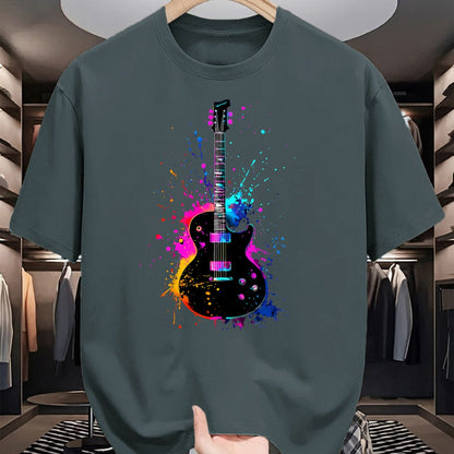 Guitar Lover Shirt, Funny Guitar UnisexT-Shirt/Hoodie/Sweatshirt HLT00 - Colorful Guitarist Guitar Music Lover T-Shirt