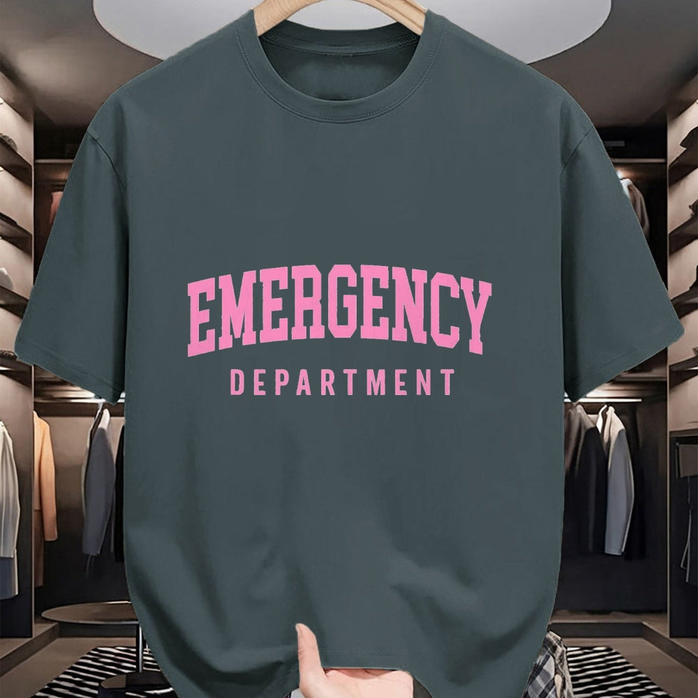 Best Doctor Shirt, Funny Doctor UnisexT-Shirt/Hoodie/Sweatshirt HLT00 - ER Nurses Emergency Department Nurses ER Doctor Retro Pink T-Shirt, Men, Black, 3X-Large