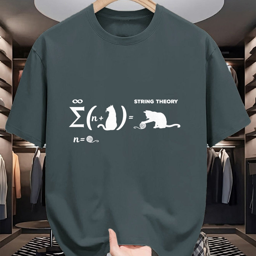Best Mechanic Life Shirt, Funny Mechanic UnisexT-Shirt/Hoodie/Sweatshirt HLT00 - Schrödingers String Theory - Cat Physicist Quantum Mechanics T-Shirt