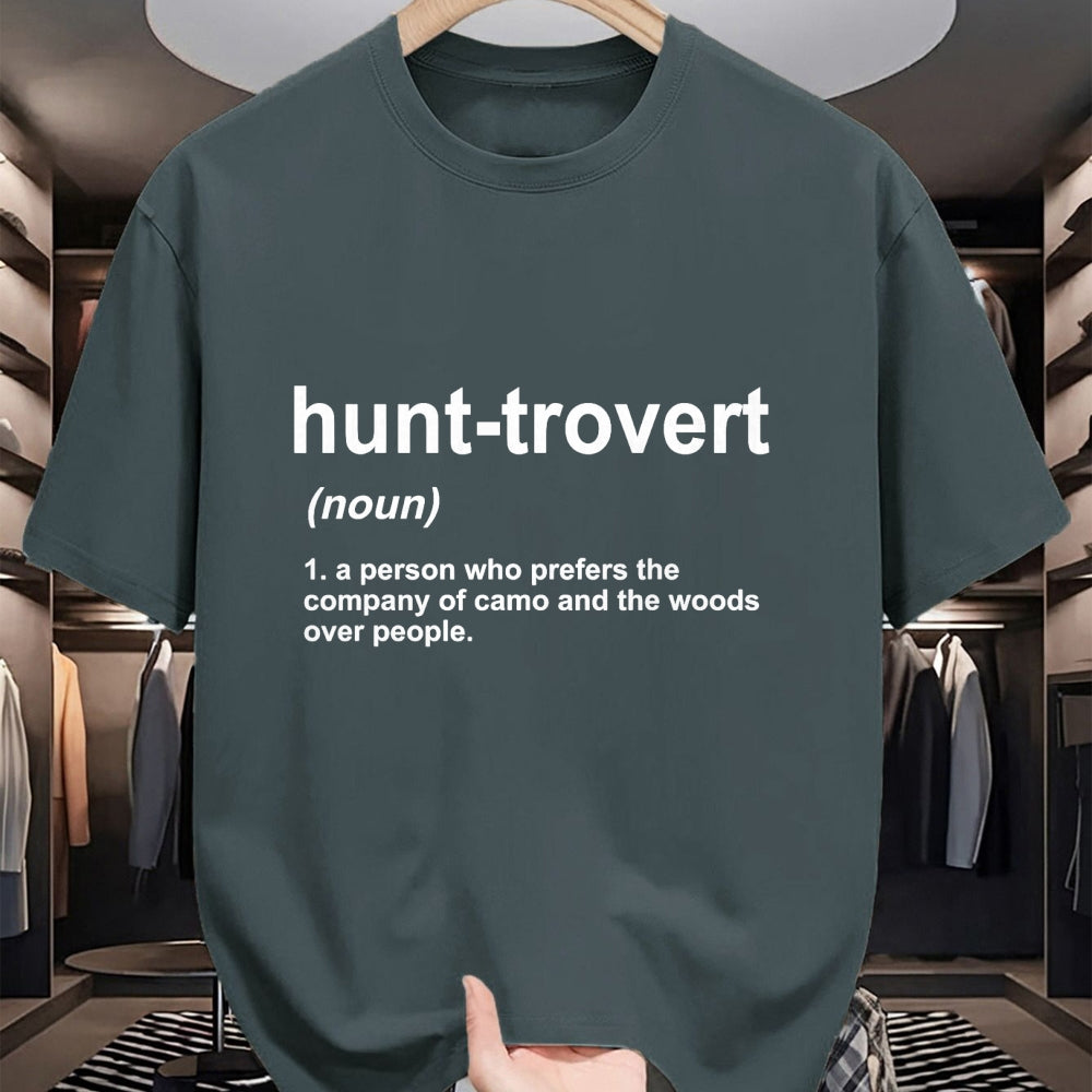 Funny Hunting Shirt, Gift For Hunting Lover Unisex T-Shirt/Hoodie/Sweatshirt HLT00 - Funny Hunting Shirts for Hunters Men, Hunt-trovert Hunting T-Shirt
