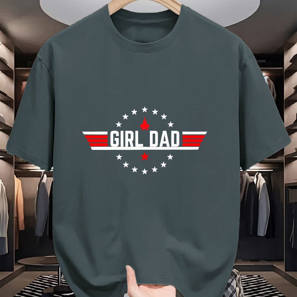 Gift for Dad Shirt, Funny Dad Unisex T-Shirt/Hoodie/Sweatshirt HLT00 – Proud Dad Of Girls Father of Girls For Dad Fathers Day T-Shirt