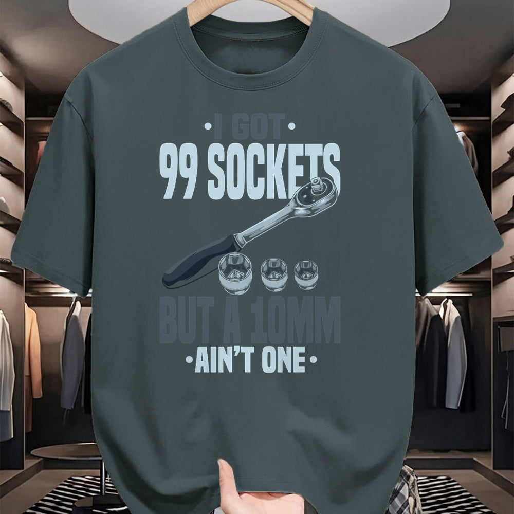 Best Mechanic Life Shirt, Funny Mechanic UnisexT-Shirt/Hoodie/Sweatshirt HLT00 - Funny Mechanic Tshirts I Got 99 Sockets But A 10mm Ain't One T-Shirt