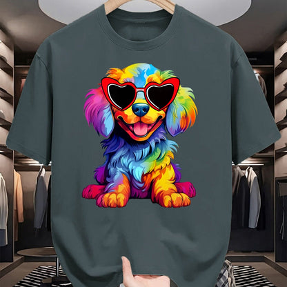 Dog Love Shirt, Dog Lover Gift T-Shirt/Hoodie/Sweatshirt HLT00 - Rainbow LGBT Love Weiners Dogs Love Funny Gay Man Pride Fun T-Shirt