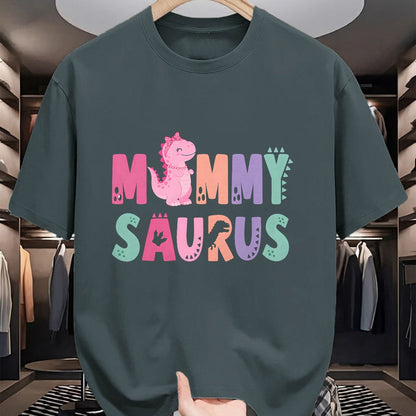 Best Dinosaur Lover Shirt, Funny Dinosaur UnisexT-Shirt/Hoodie/Sweatshirt HLT00 - Mommy Saurus Mom Dinosaur Three Rex Birthday Boy Girl T-Shirt