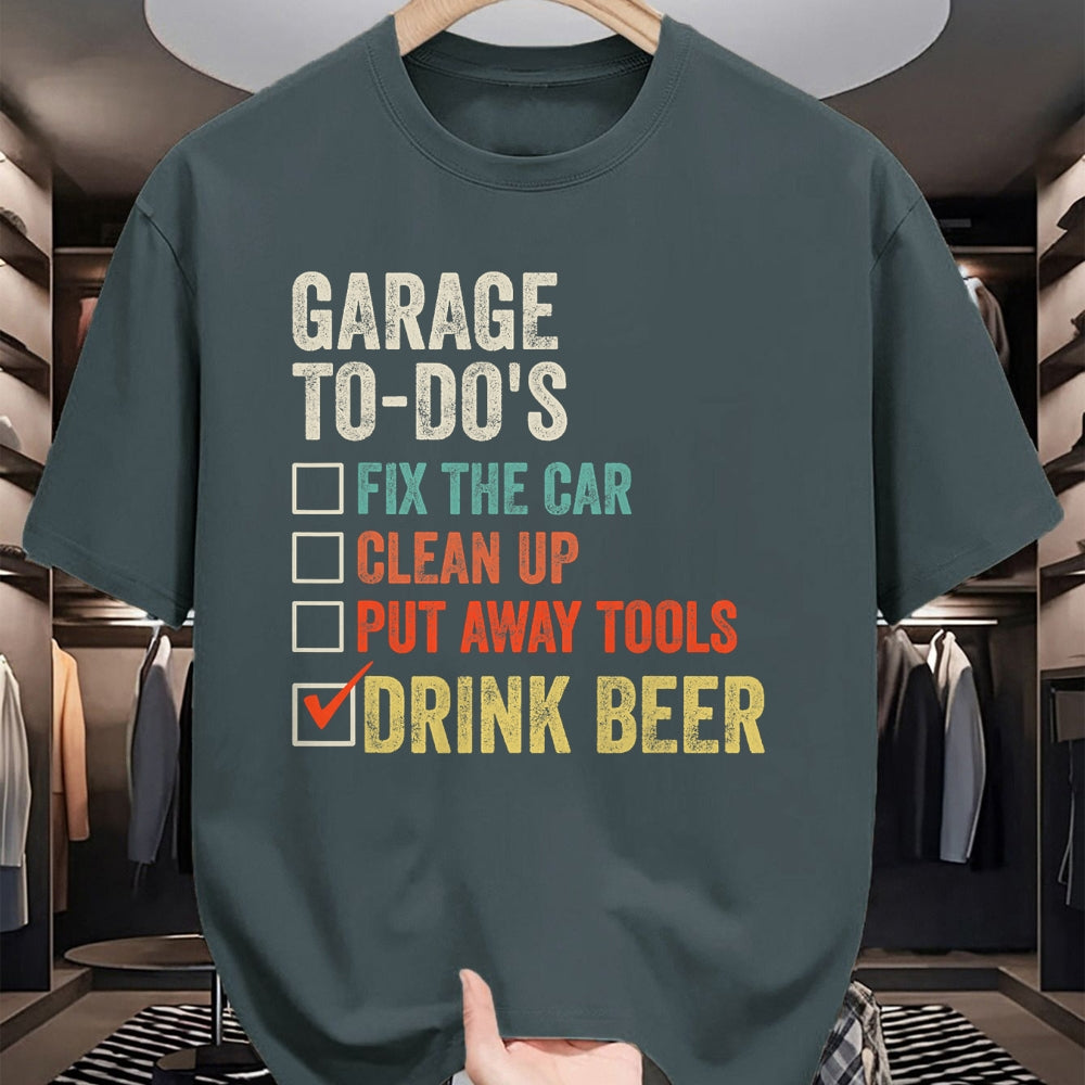 Best Mechanic Life Shirt, Funny Mechanic UnisexT-Shirt/Hoodie/Sweatshirt HLT00 - I'll Be in The Garage T-Shirt, Men, Black, 3X-Large