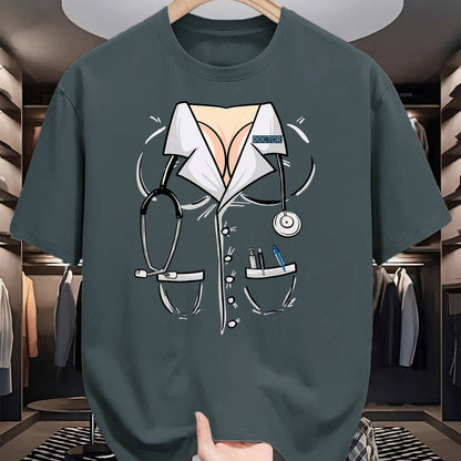 Best Doctor Shirt, Funny Doctor UnisexT-Shirt/Hoodie/Sweatshirt HLT00 - Cool Sexy Doctor Halloween Costume  Funny Lazy DIY Gift T-Shirt