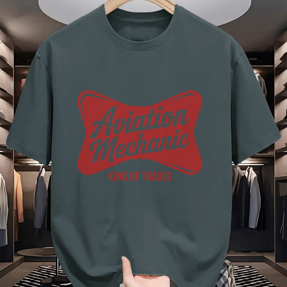 Best Mechanic Life Shirt, Funny Mechanic UnisexT-Shirt/Hoodie/Sweatshirt HLT00 - Aviation Mechanic King of Trades, Aircraft Plane Maintenance Long Sleeve T-Shirt