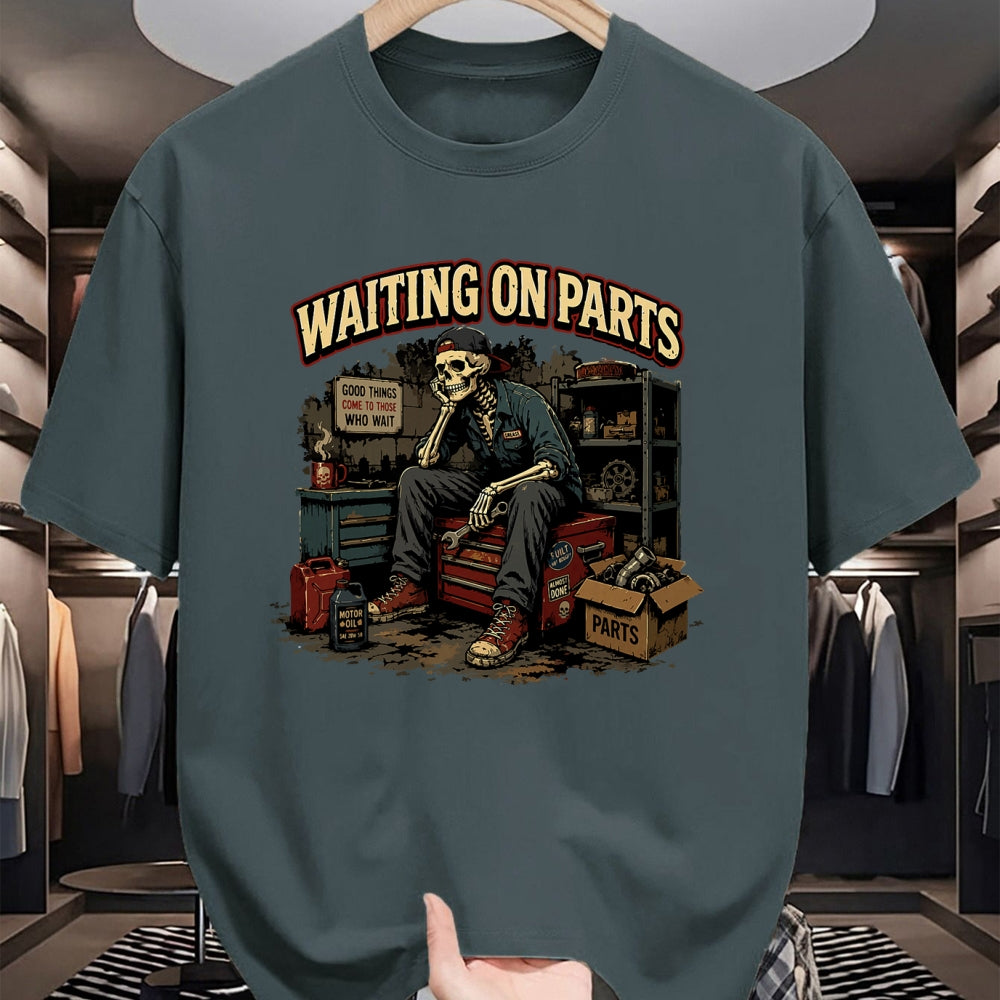 Best Mechanic Life Shirt, Funny Mechanic UnisexT-Shirt/Hoodie/Sweatshirt HLT00 - Waiting On Parts Tee Car Technician Men Auto Repair Mechanic T-Shirt