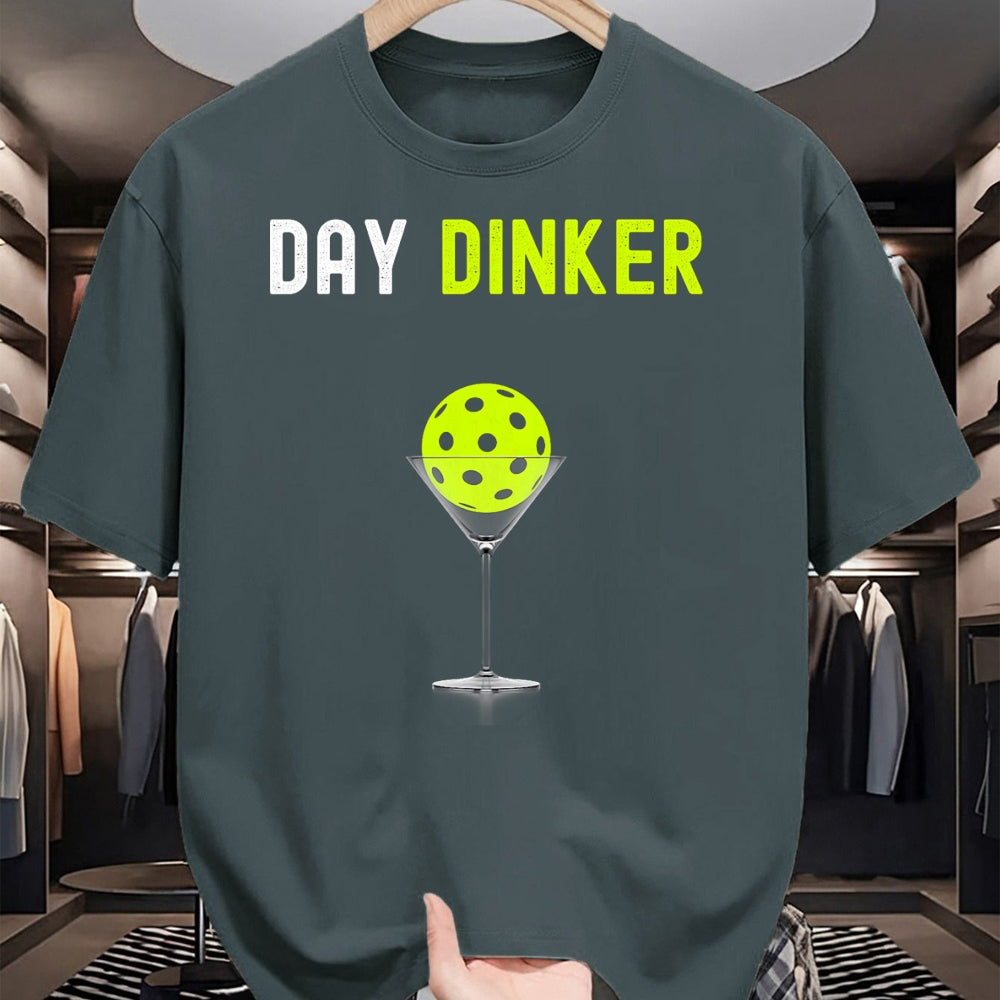 Funny Pickleball Shirt, Pickleball Lover Unisex T-Shirt/Hoodie/Sweatshirt HLT00 - Day Dinker Pickleball Shirt Funny Pickleball Day Dinker T-Shirt