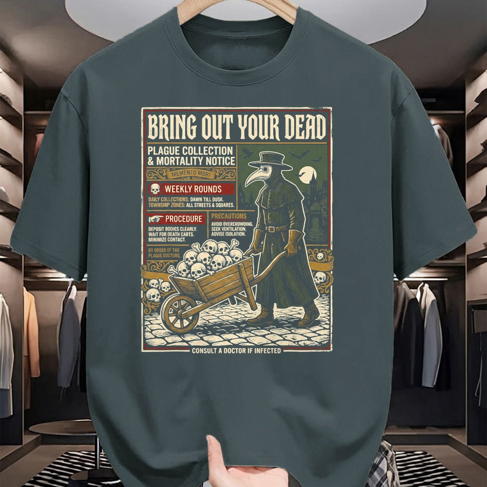 Best Doctor Shirt, Funny Doctor UnisexT-Shirt/Hoodie/Sweatshirt HLT00 - Plague Doctor Bring Out Your Dead Halloween T-Shirt