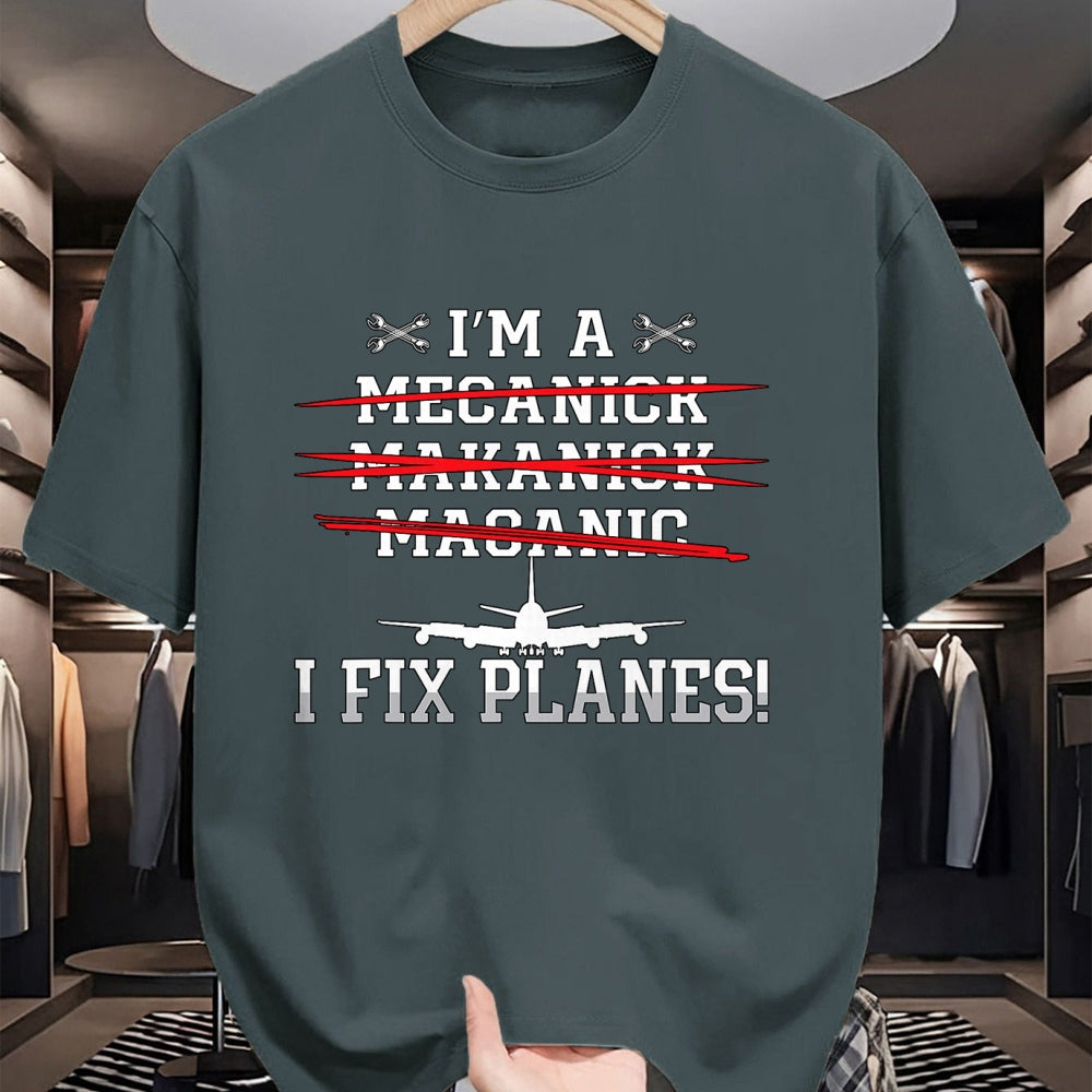 Best Mechanic Life Shirt, Funny Mechanic UnisexT-Shirt/Hoodie/Sweatshirt HLT00 - I'm A I Fix Planes Love Airplanes Aviation Aircraft Mechanic T-Shirt