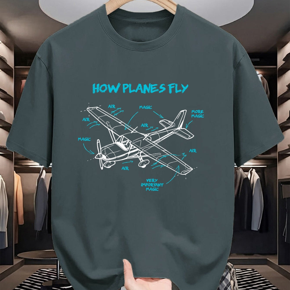 Best Mechanic Life Shirt, Funny Mechanic UnisexT-Shirt/Hoodie/Sweatshirt HLT00 - How Planes Fly How Planes Fly Aviation Pilot T-Shirt