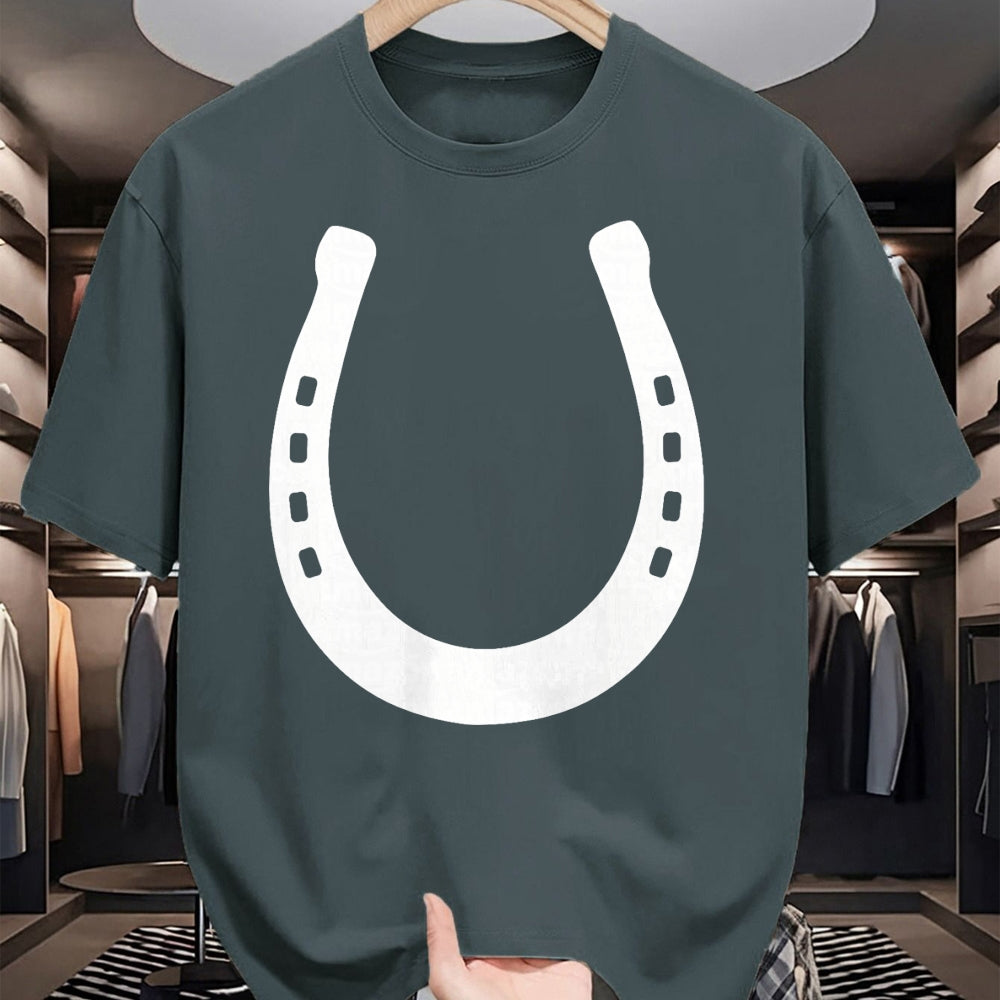 Best Horse Lover Shirt , Funny Horse UnisexT-Shirt/Hoodie/Sweatshirt HLT00 - Horseshoe T-Shirt T-Shirt