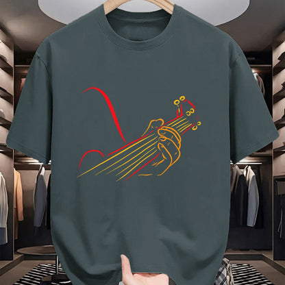 Guitar Lover Shirt, Funny Guitar UnisexT-Shirt/Hoodie/Sweatshirt HLT00 - Playing Guitar Guitarist Music Life Funny Gift T-Shirt