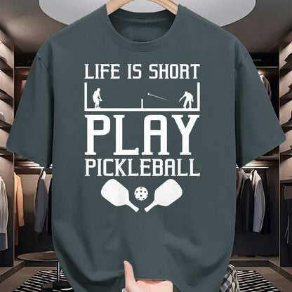 Funny Pickleball Shirt, Pickleball Lover Unisex T-Shirt/Hoodie/Sweatshirt HLT00 - Pickleball Art For Men Women Pickle Ball Player Pickleball T-Shirt
