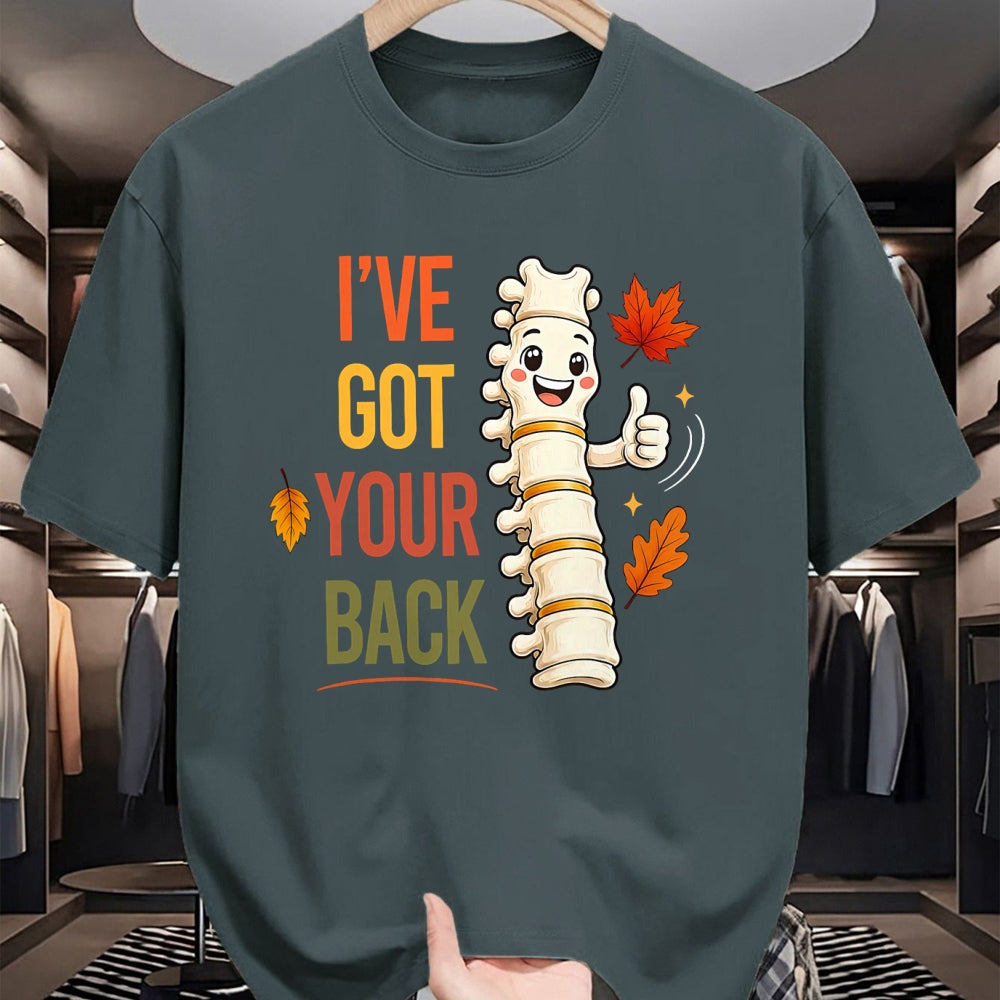 Best Doctor Shirt, Funny Doctor UnisexT-Shirt/Hoodie/Sweatshirt HLT00 - I've Got Your Back Spine Adjustment Chiropractor Fall Autumn T-Shirt