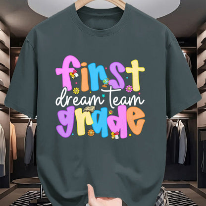 Best Student Shirt, Funny Back To School UnisexT-Shirt/Hoodie/Sweatshirt HLT00 - 1st Grade Dream Team Back to School Teacher Student Kids T-Shirt