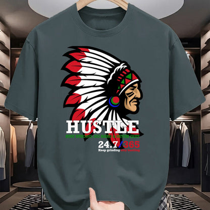 Native American T-Shirts, Vintage Native American Unisex T-Shirt/Hoodie/Sweatshirt HLT00 - Hustle 247 Gang Clothing Native American Men Gift