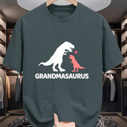 Best Grandma Shirt, Proud Grandma Unisex T-Shirt/Hoodie/Sweatshirt HLT00 - Grandmasaurus grandma dinosaur T-Shirt