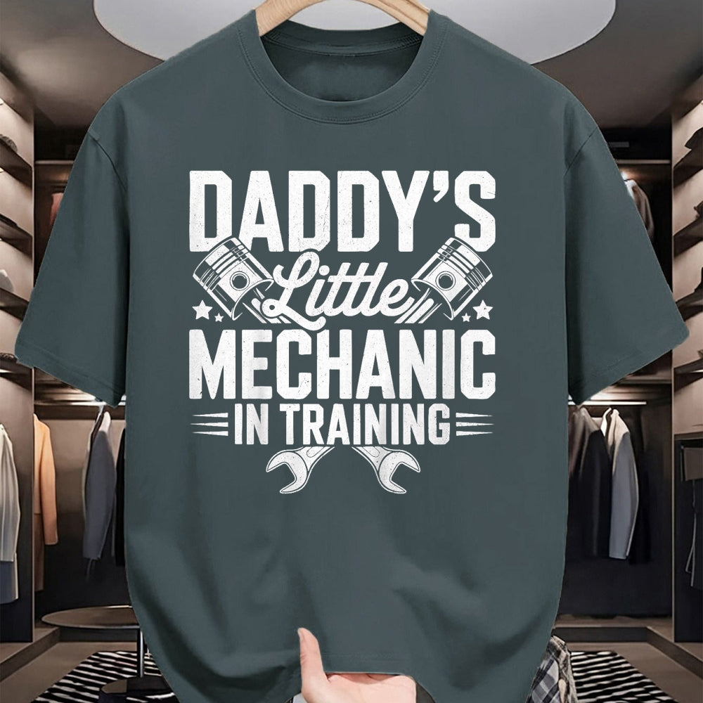 Best Mechanic Life Shirt, Funny Mechanic UnisexT-Shirt/Hoodie/Sweatshirt HLT00 - Daddy's Little Mechanic in Training Shirt Funny Little Boy T-Shirt