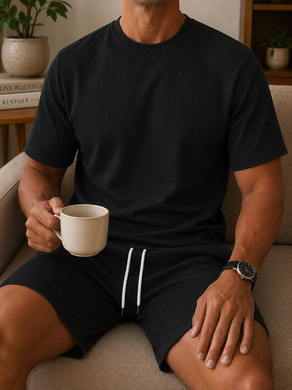 MAY - I AM A GRUMPY OLD MAN - BIRTHDAY WAFFLE CASUAL SUIT FOR MEN - NINA05 (SKU2607-235-05) | Waffle casual suit A09-739