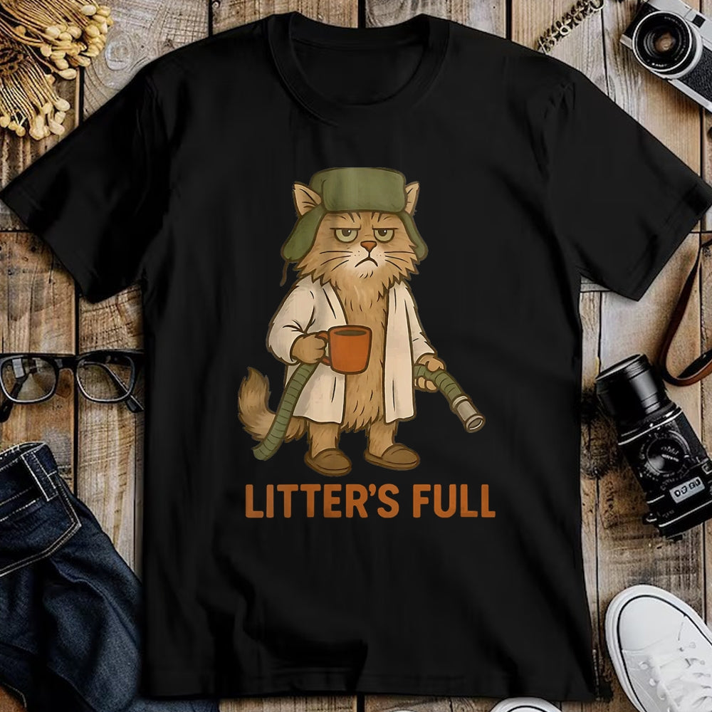 Cat Love Shirt, Funny Cat Lover Gift UnisexT-Shirt/Hoodie/Sweatshirt HLT00 - Women_s Litter_s Full Cat V-Neck T-Shirt