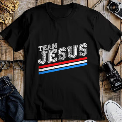 Christian Tee, Christian Faith Unisex T-Shirt/Hoodie/Sweatshirt HLT00 - Christian T-Shirt - Team Jesus - Jesus Shirts T-Shirt