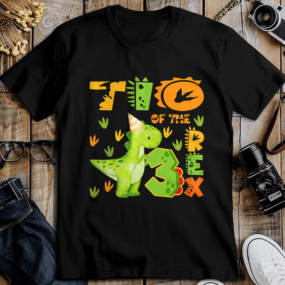 Best Dinosaur Lover Shirt, Funny Dinosaur UnisexT-Shirt/Hoodie/Sweatshirt HLT00 - TIO of The Three Rex 3rd Birthday Boy Dinosaur T-Rex T-Shirt