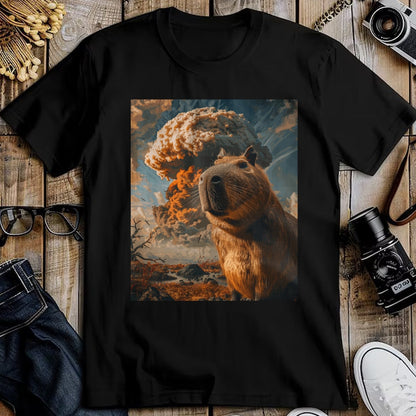 Cute Capybara Shirt, Funny Capybara Unisex T-Shirt/Hoodie/Sweatshirt HLT00 - Funny Graphic Capybara Long Sleeve T-Shirt (13)