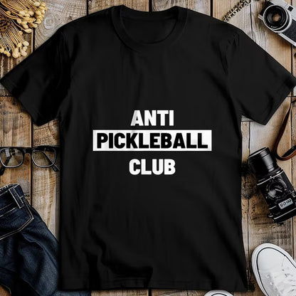 Funny Pickleball Shirt, Pickleball Lover Unisex T-Shirt/Hoodie/Sweatshirt HLT00 - Funny Ironic Anti Pickleball Club Pickle Ball Sucks T-Shirt