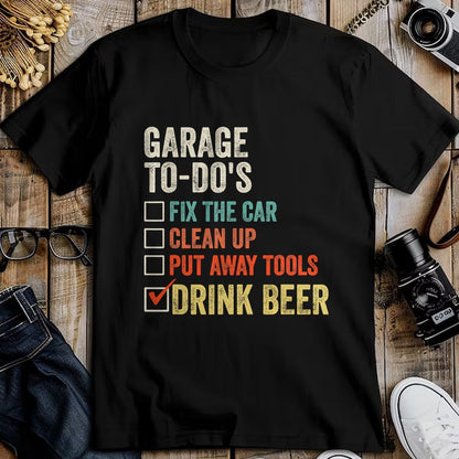 Best Mechanic Life Shirt, Funny Mechanic UnisexT-Shirt/Hoodie/Sweatshirt HLT00 - I'll Be in The Garage T-Shirt, Men, Black, 3X-Large