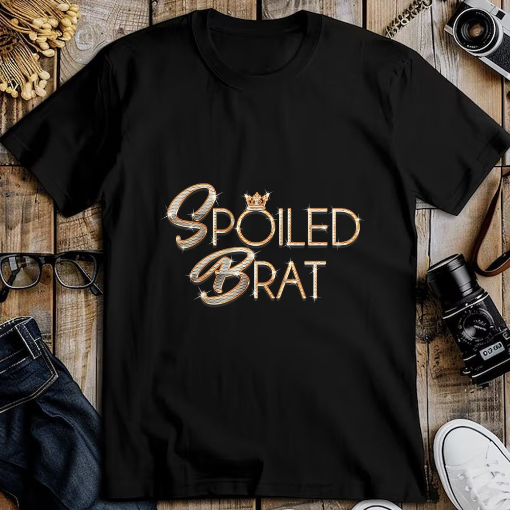 Best Wife Shirt, Wife and Husband Unisex T-Shirt/Hoodie/Sweatshirt HLT00 - Spoiled Little Rotten Brat Funny Sarcastic Pun T-Shirt T-Shirt