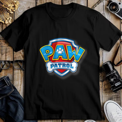 Gift for Mom Shirt, Funny Mom Unisex T-Shirt/Hoodie/Sweatshirt HLT00 - PAW Patrol 3D Logo T-Shirt