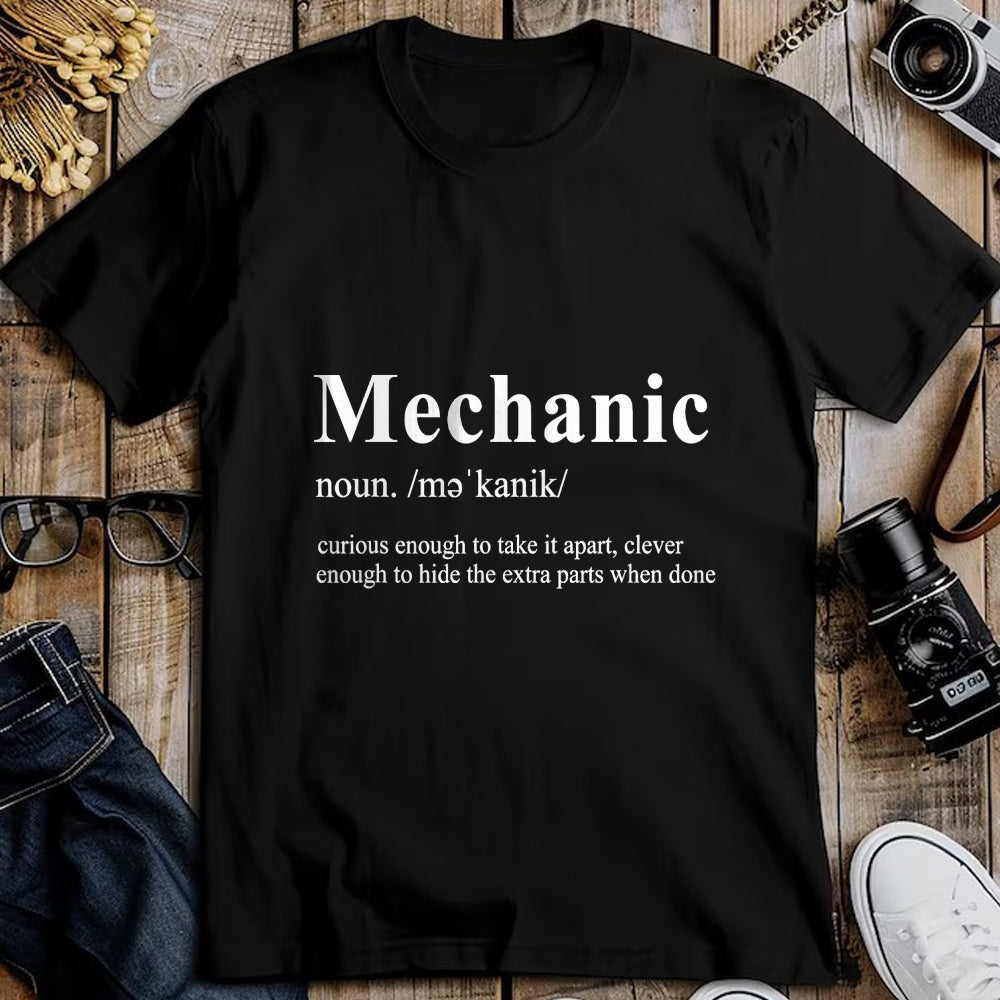 Best Mechanic Life Shirt, Funny Mechanic UnisexT-Shirt/Hoodie/Sweatshirt HLT00 - Mechanic Funny - Curious Enough to Take It Apart T-Shirt