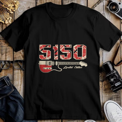 Guitar Lover Shirt, Funny Guitar UnisexT-Shirt/Hoodie/Sweatshirt HLT00 - Vintage 5150 Classic Rock Music Guitar Limited Edition T-Shirt